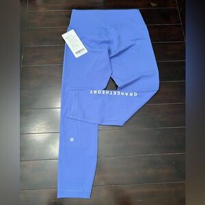 NWT Lululemon Orangetheory Wunder Train HR 25” Leggings Size 10